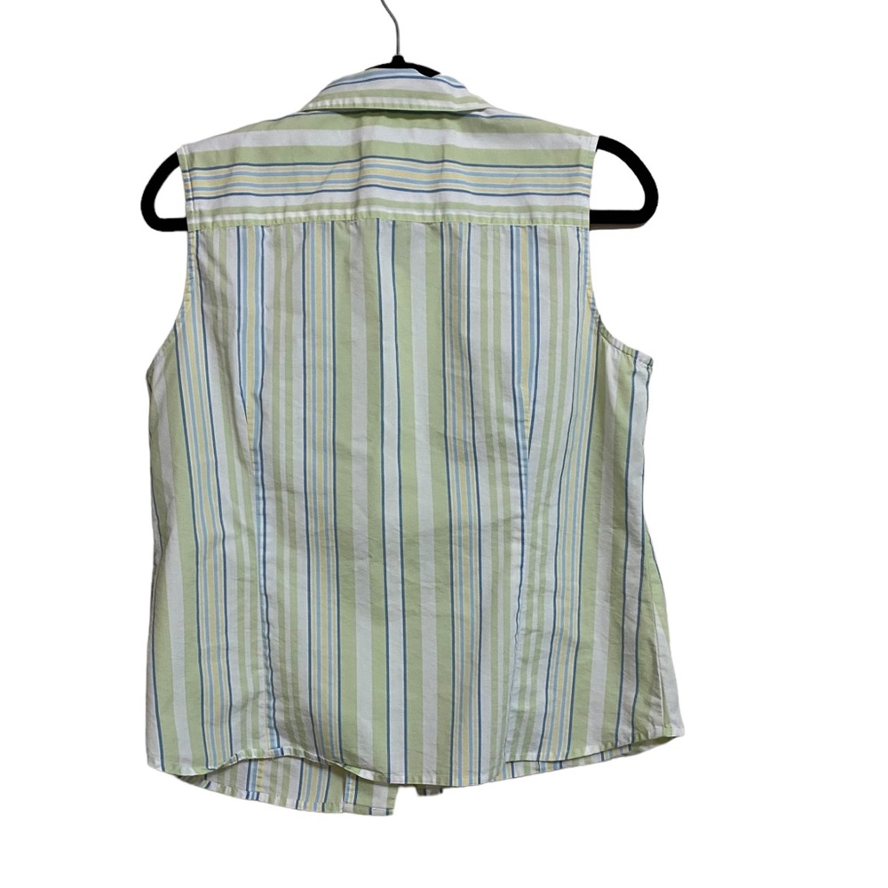 Liz Claiborne Lizgolf Blouse Sleeveless Size 8 - Picture 2 of 4